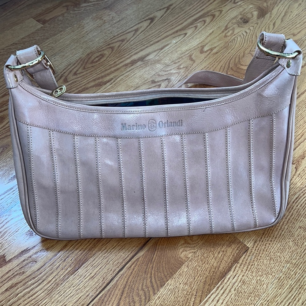 Vintage Pink Mario Orlandi Large Purse